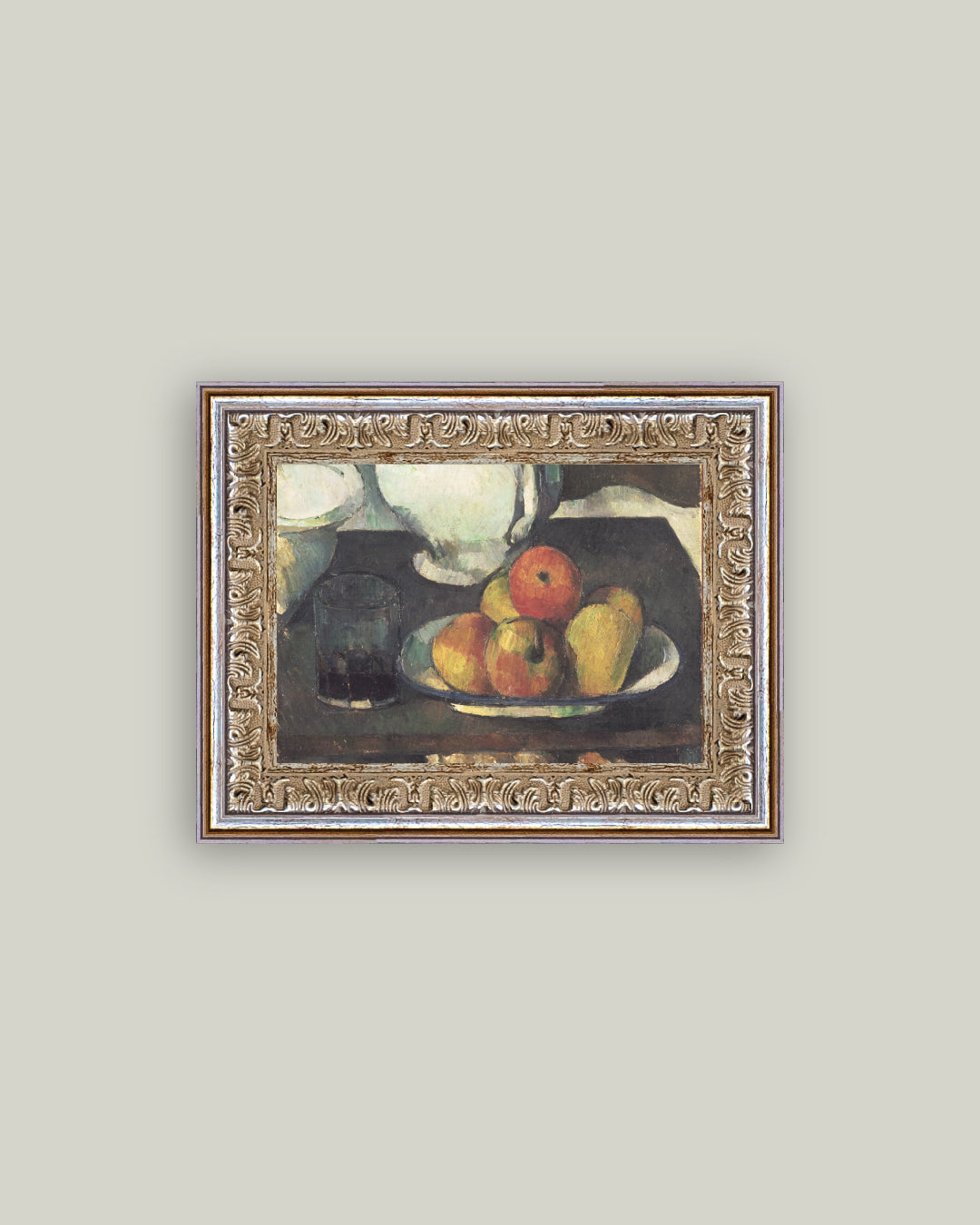 Still Life Apples and Wine