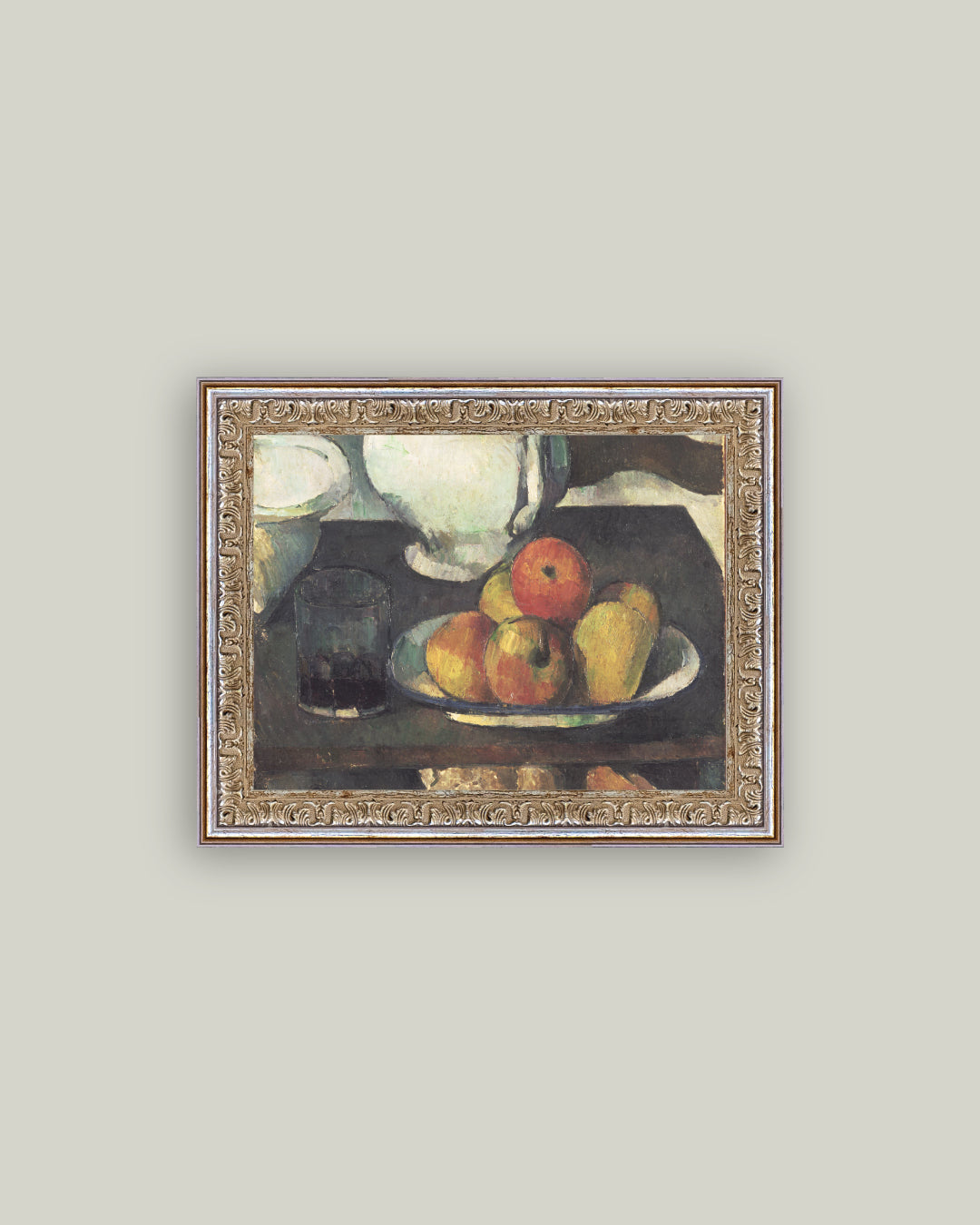 Still Life Apples and Wine