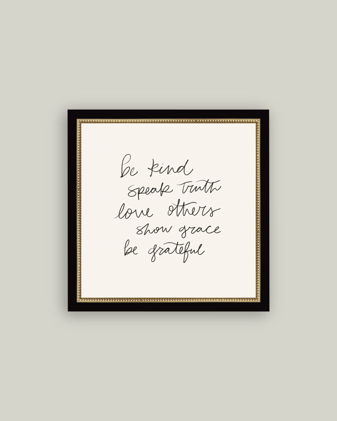Be Kind Speak Truth