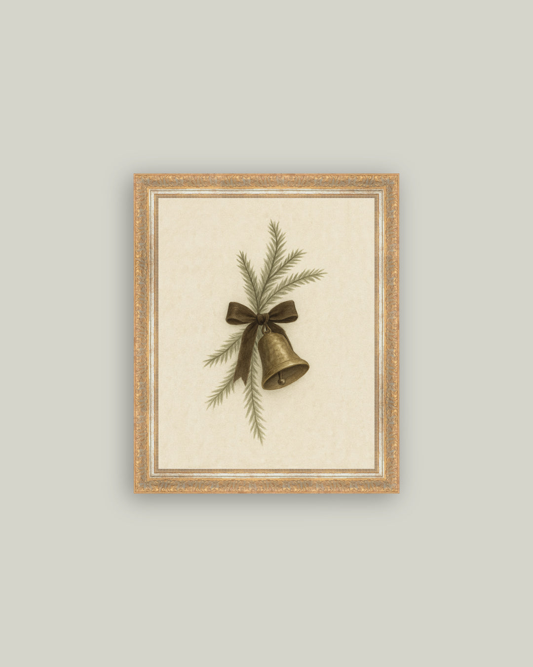 Bell with Pine
