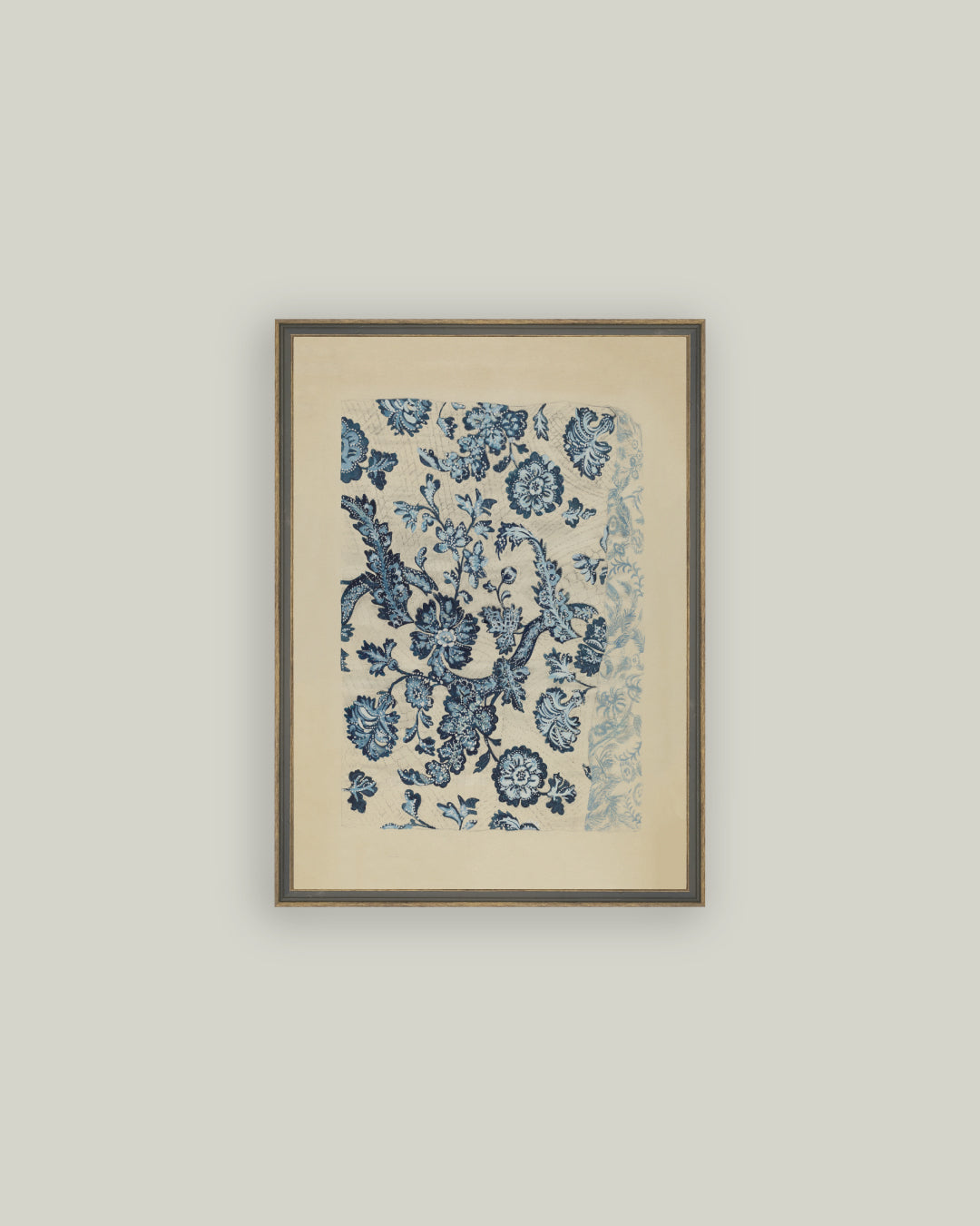 Blue Textile Pattern