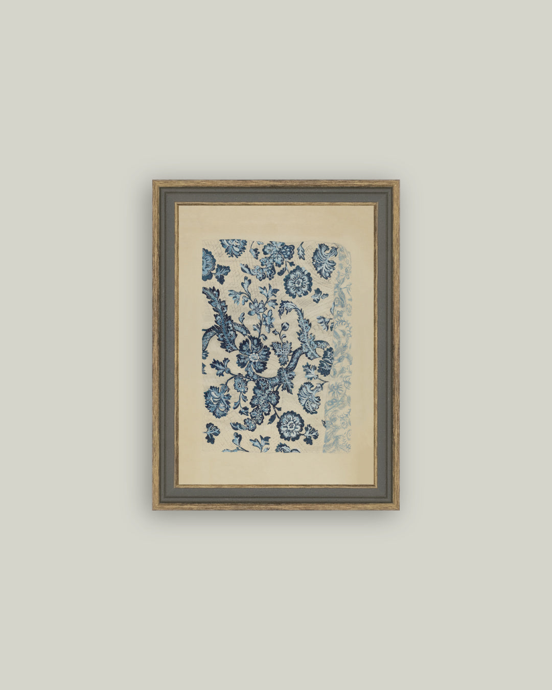 Blue Textile Pattern