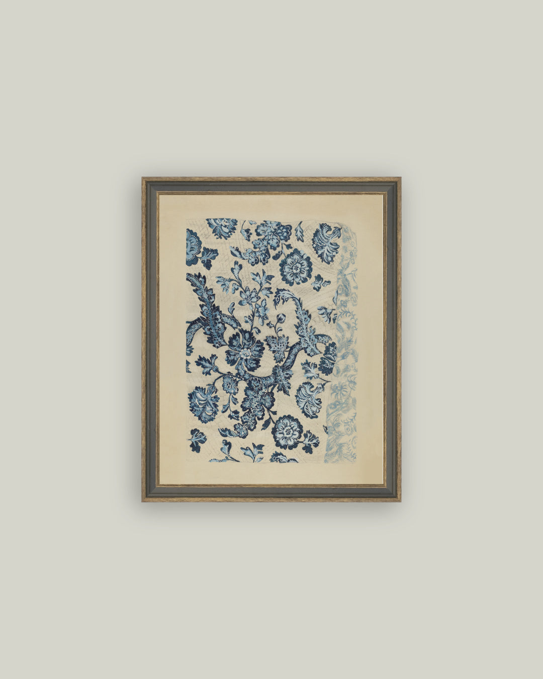 Blue Textile Pattern