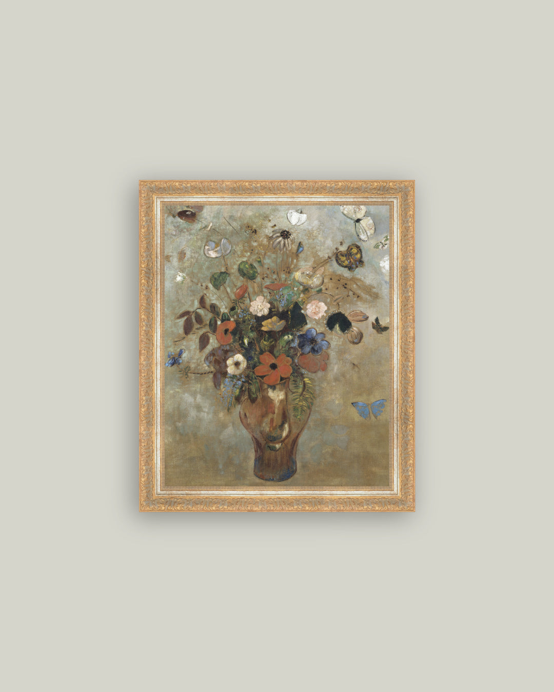 Flower Butterfly Vase