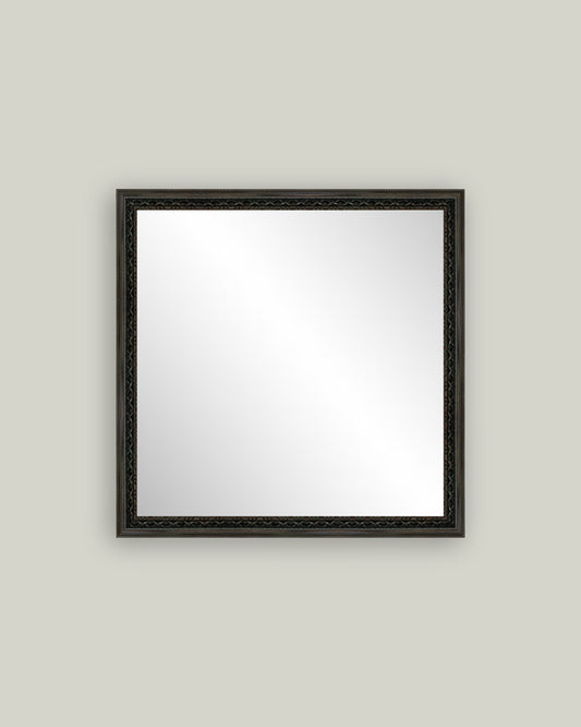 Fancy Brown Framed Mirror