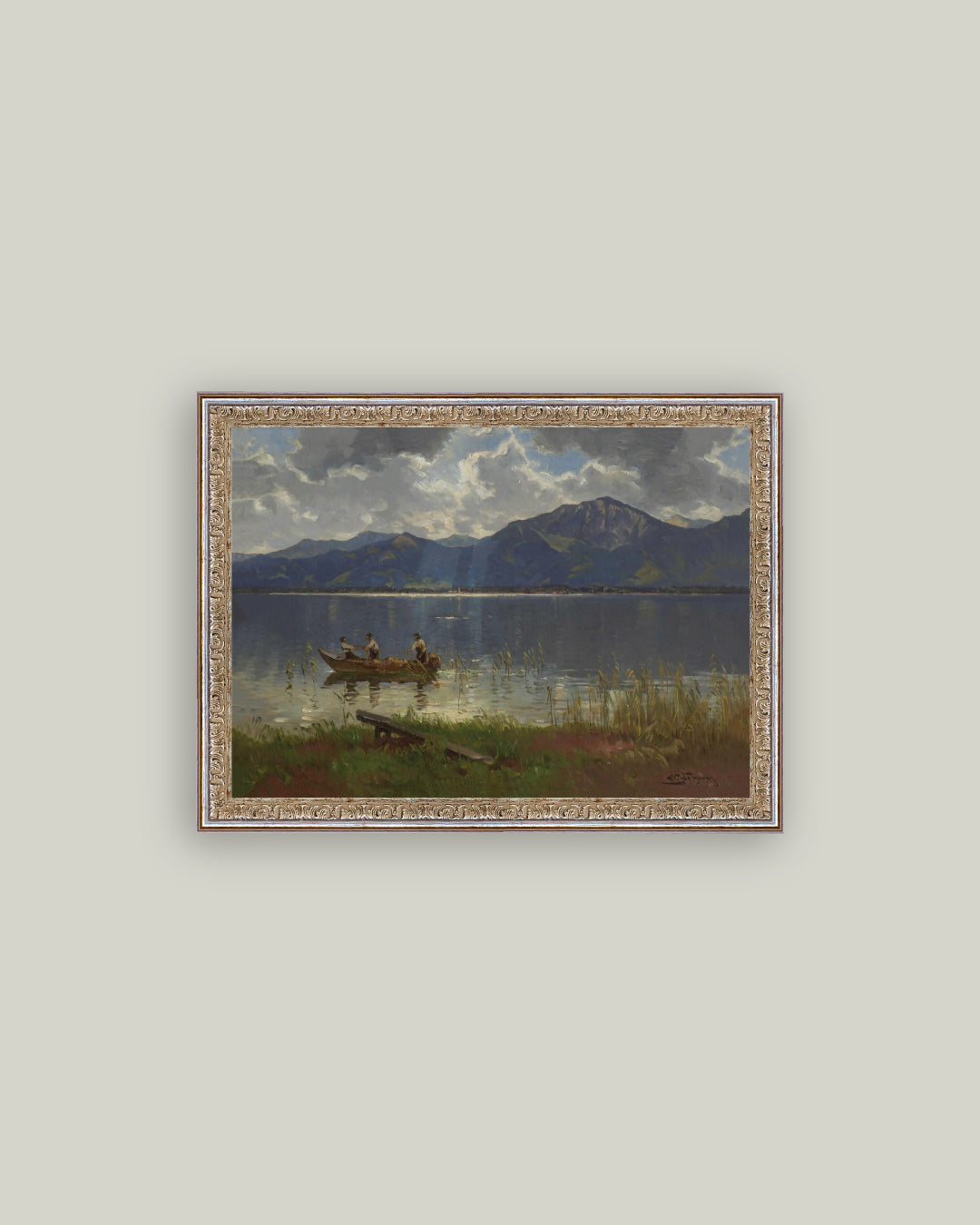 Fishermen on Lake