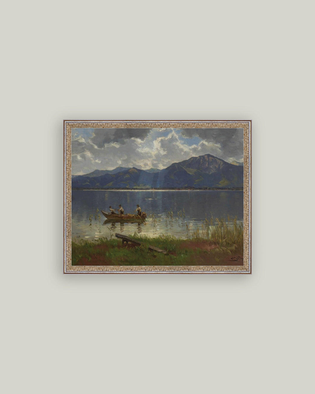 Fishermen on Lake