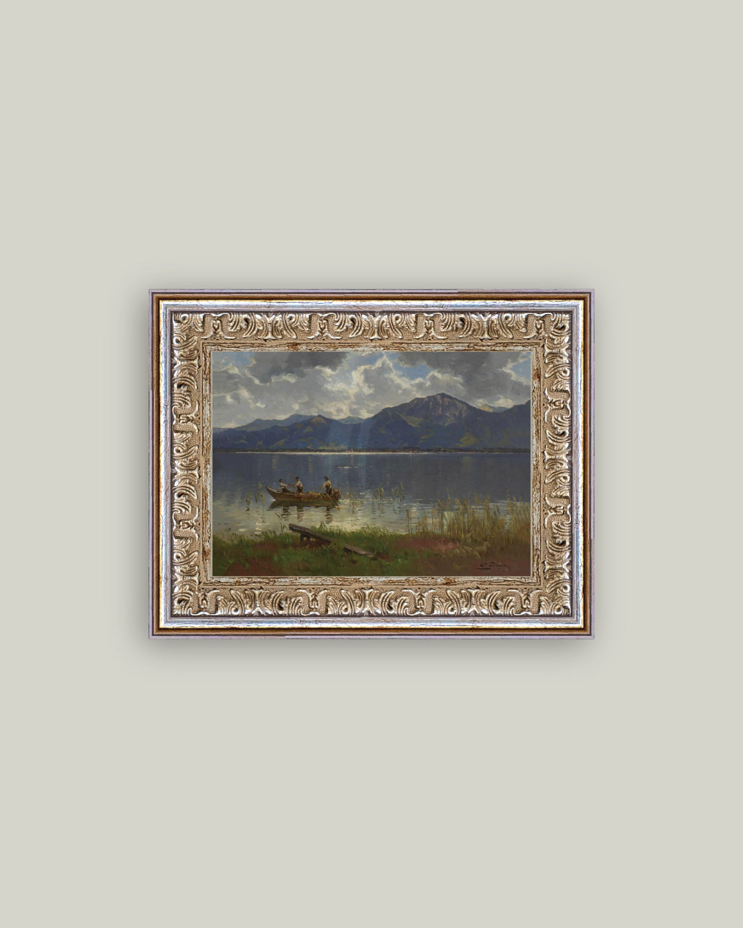 Fishermen on Lake