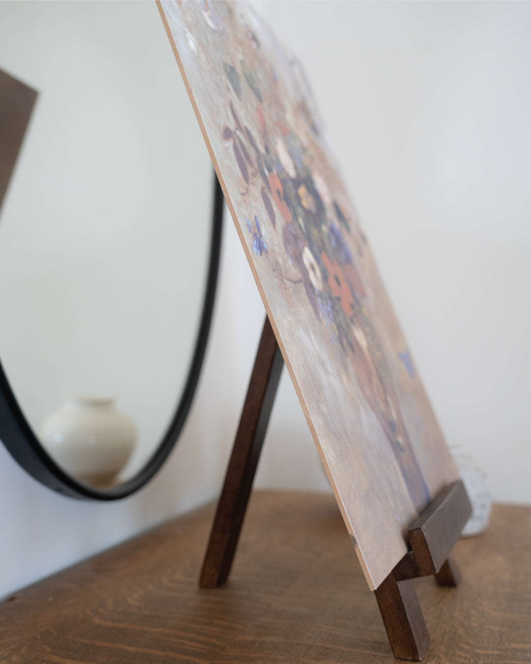 Flower Butterfly Vase Artist Board