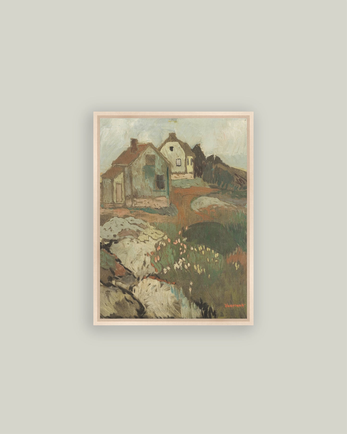 Landscape with Houses