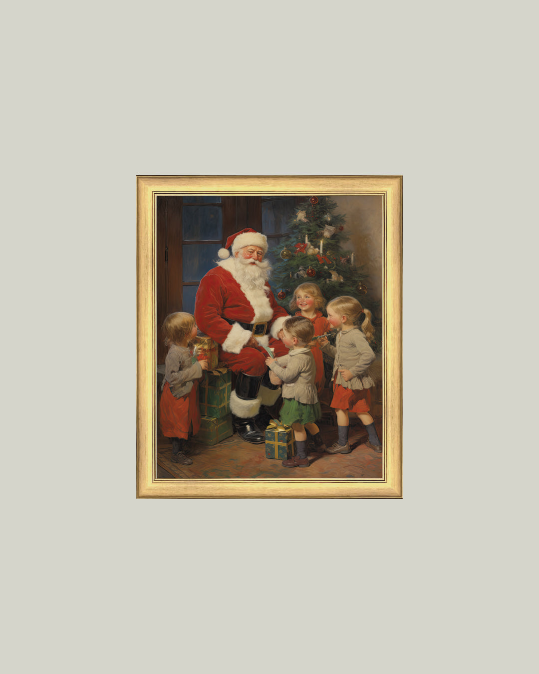 Kids Talking To Santa