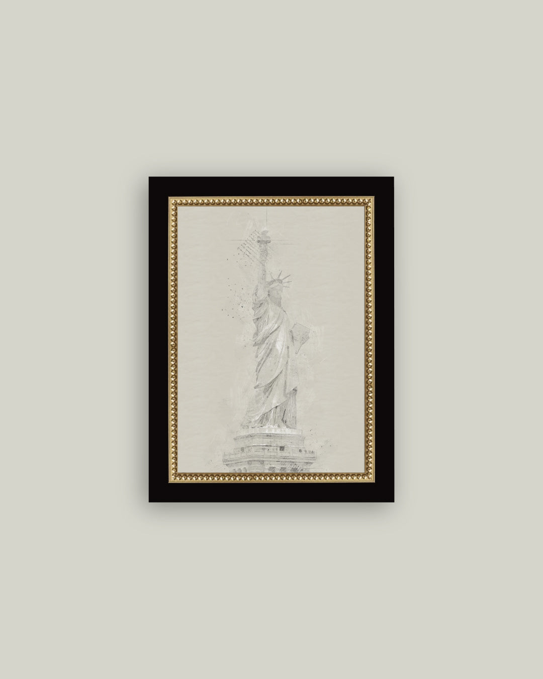 Statue of Liberty Pencil Sketch