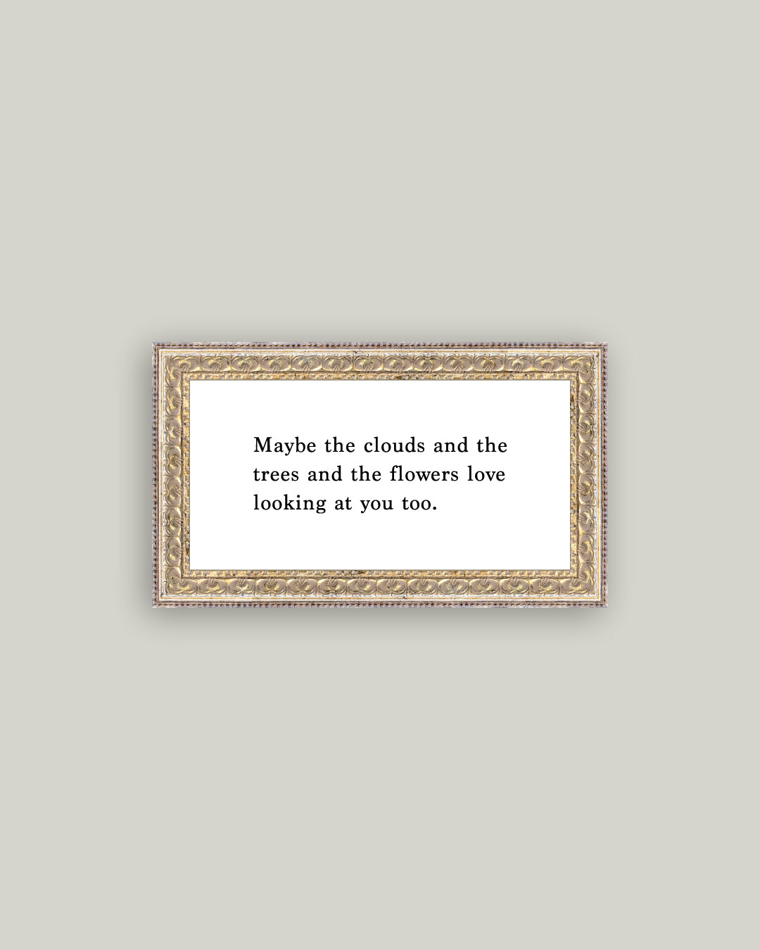 Maybe