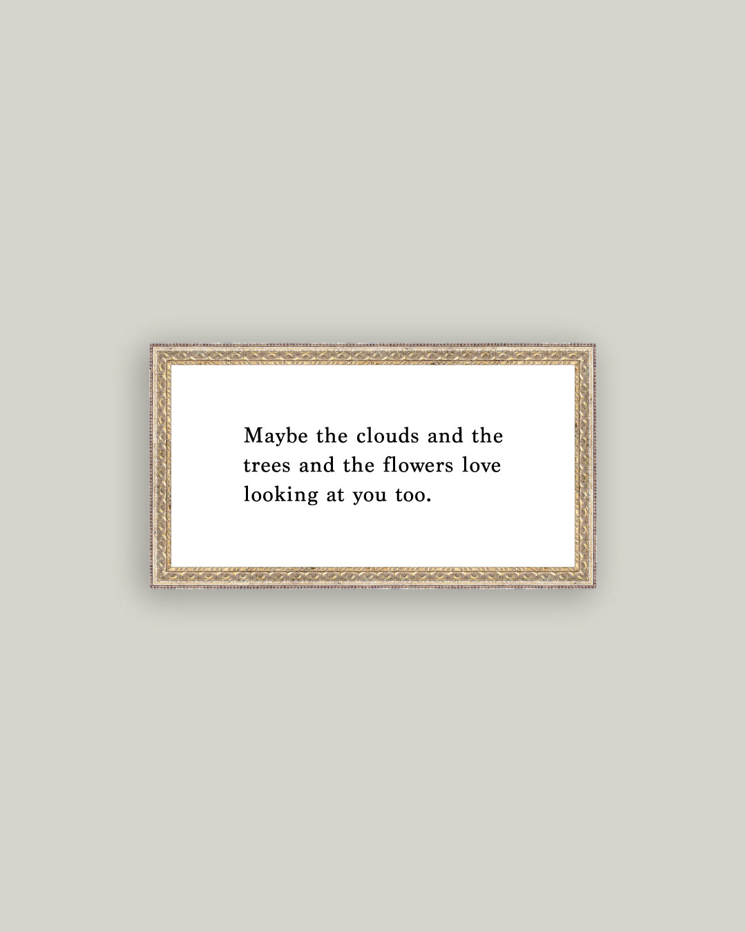 Maybe