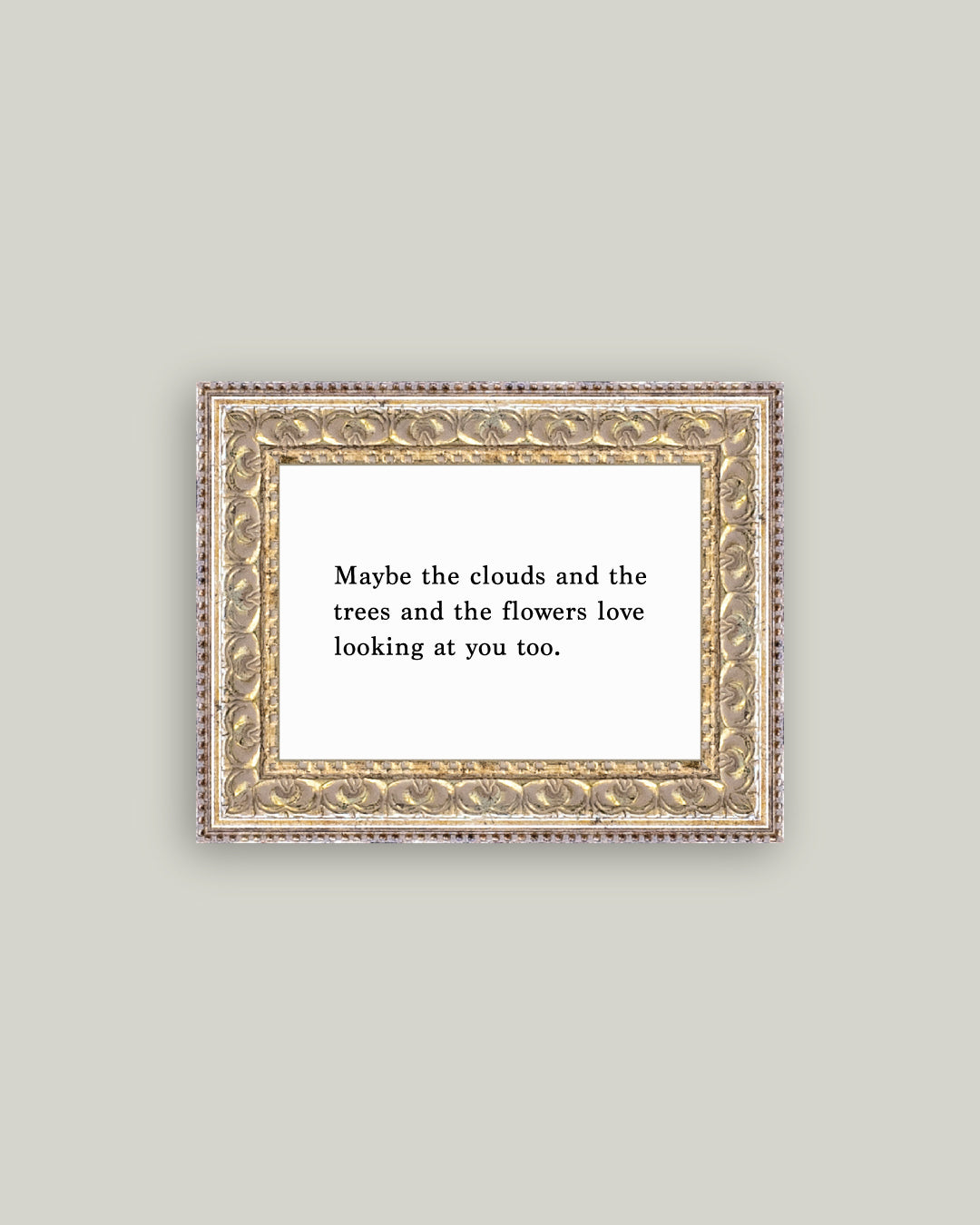 Maybe