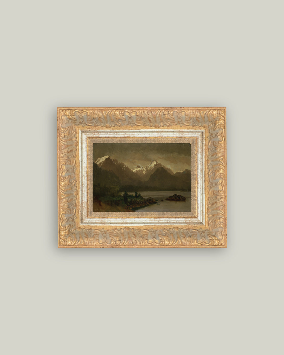 Mountains and Lake