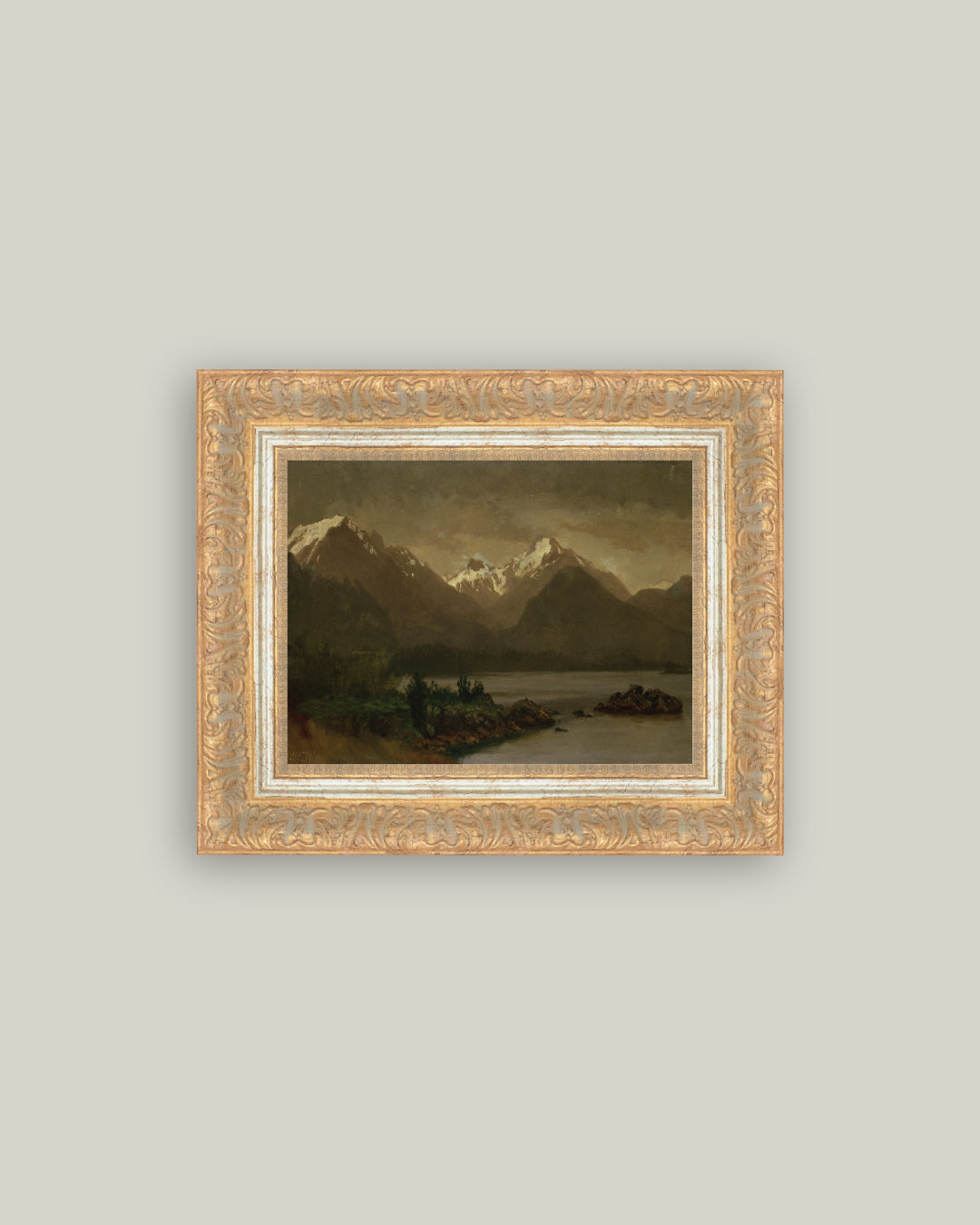 Mountains and Lake