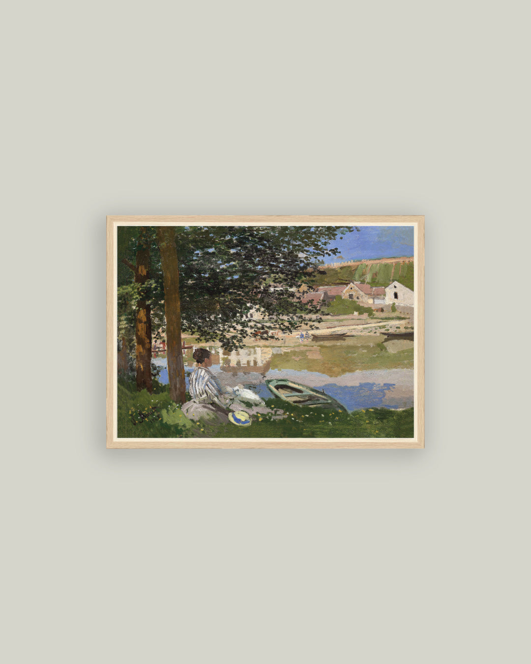 On the Bank of the Seine