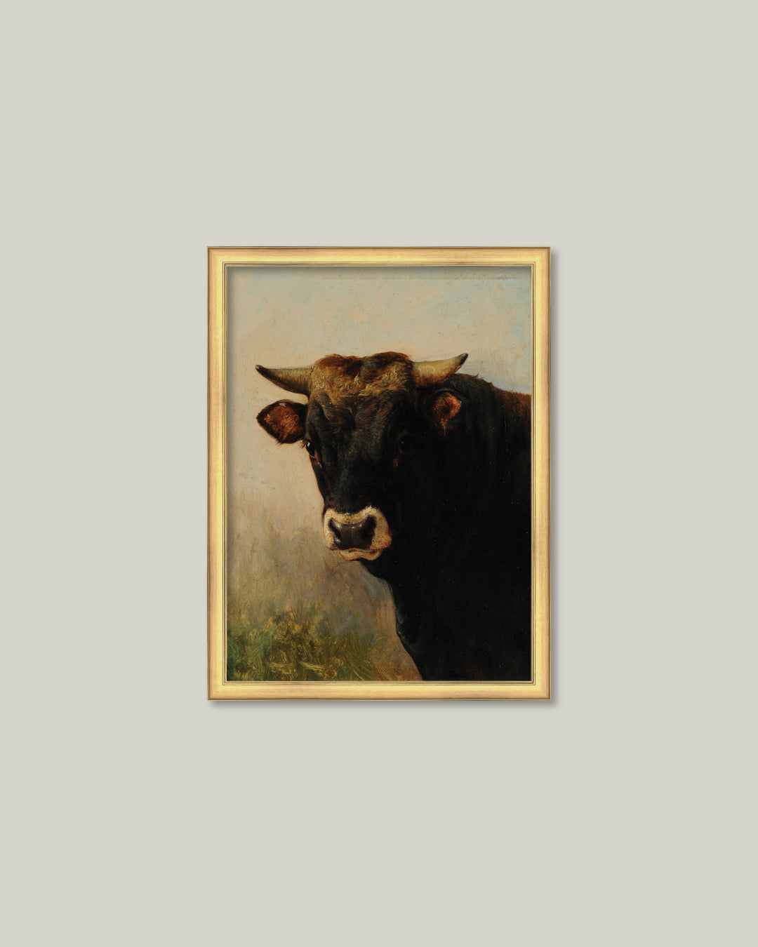 Black Ox Head