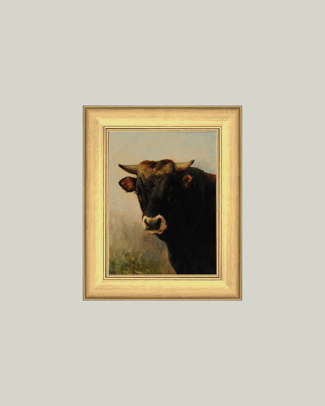 Black Ox Head