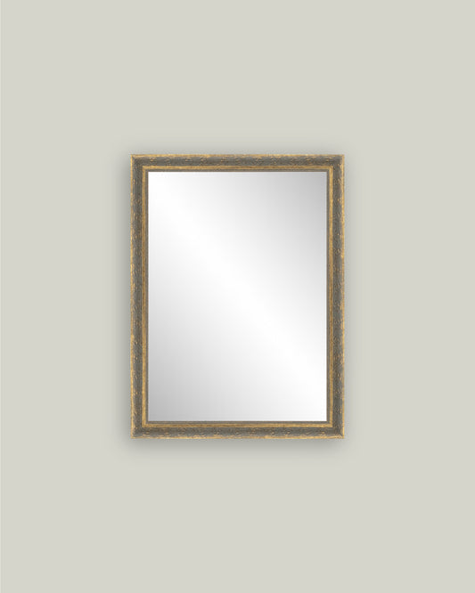 Patina Gold Framed Mirror