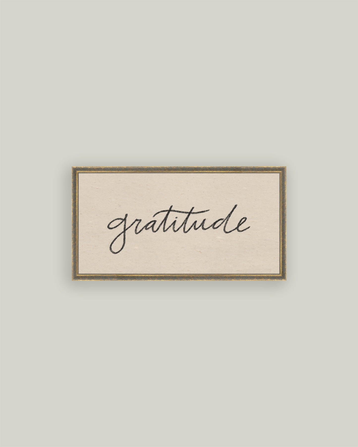 Gratitude