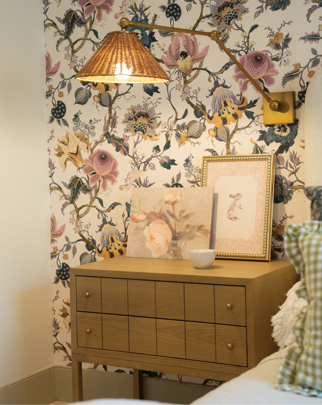 Light Pink Roses Artist Board