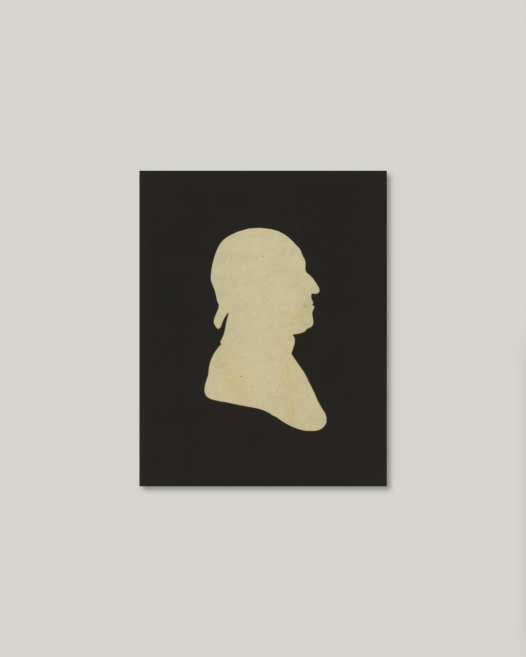 Silhouette of a Man Artist Board