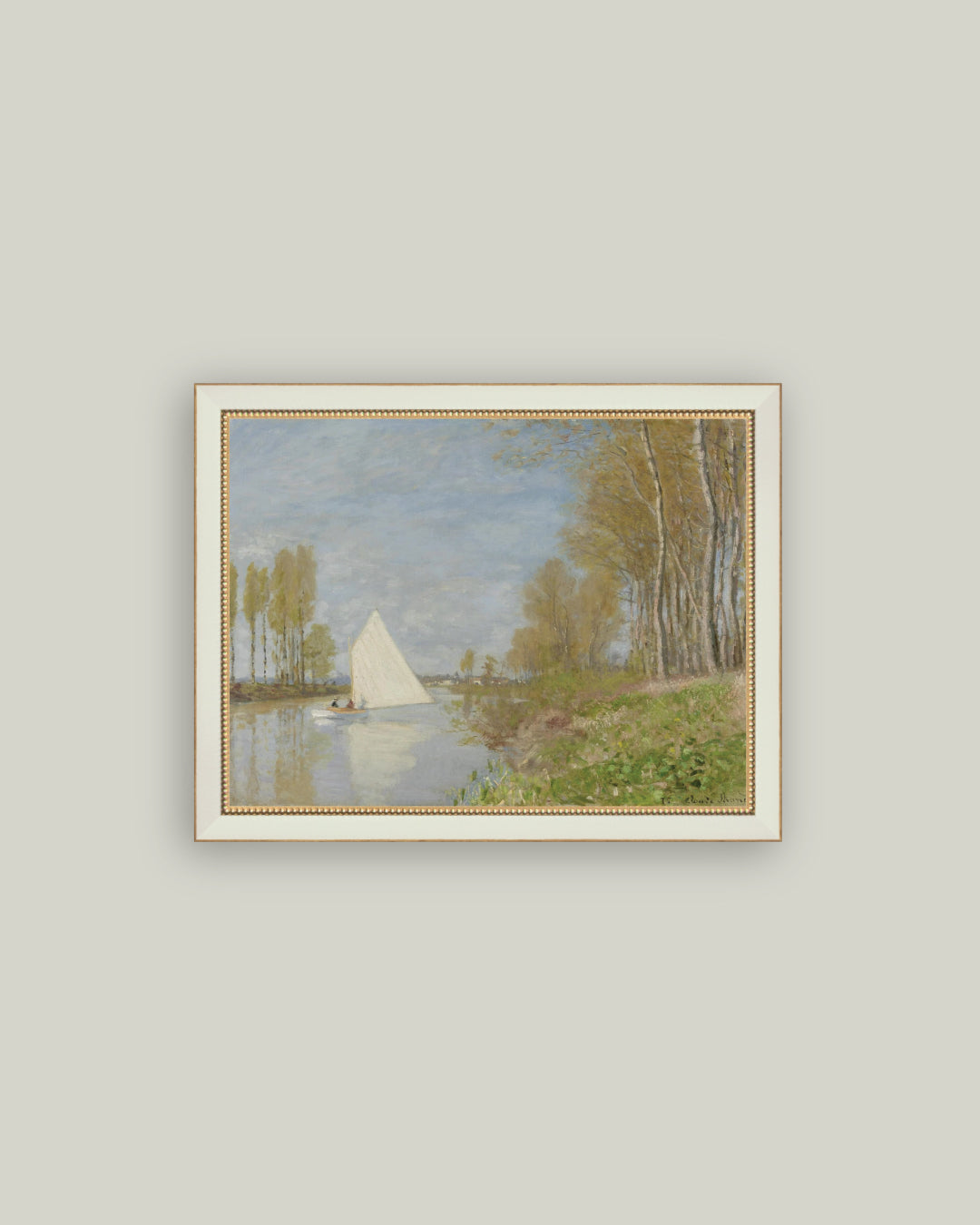 Small Boat on the Seine