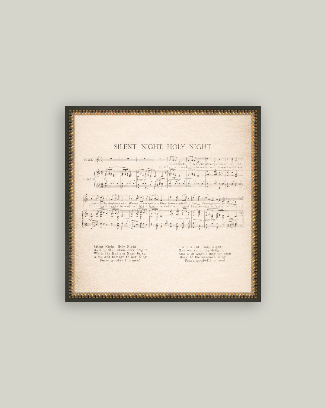 Silent Night – Petal Lane Home