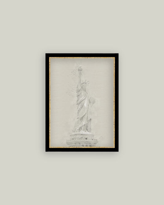 Statue of Liberty Pencil Sketch