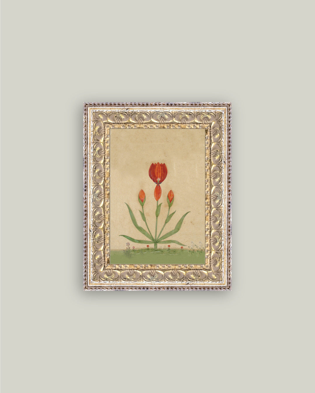 Three Red Tulips