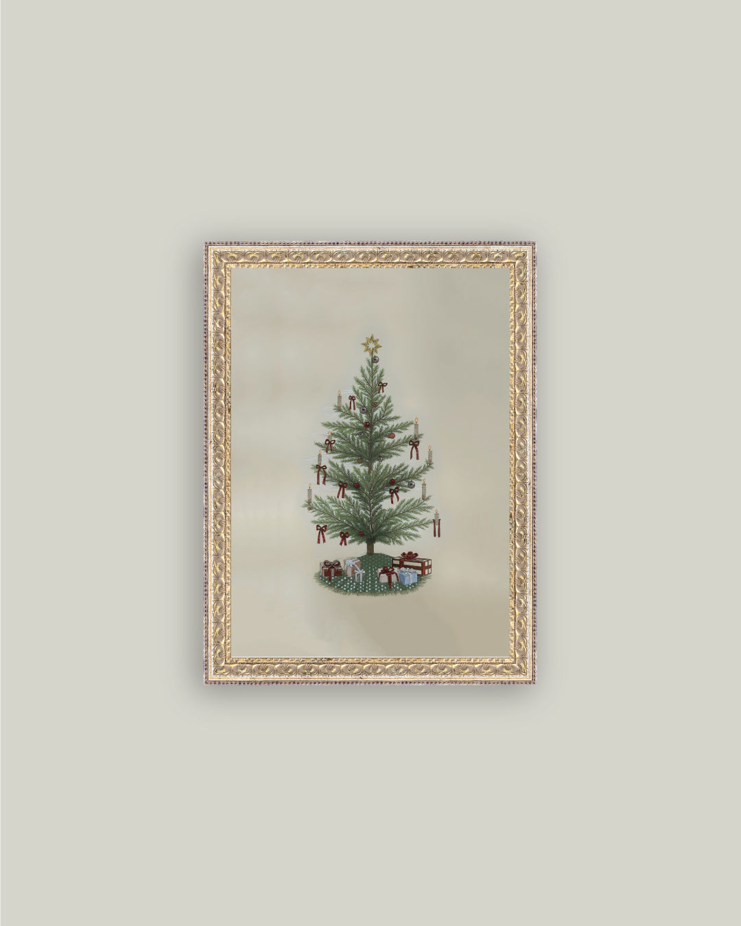 Vintage Tree with Bows