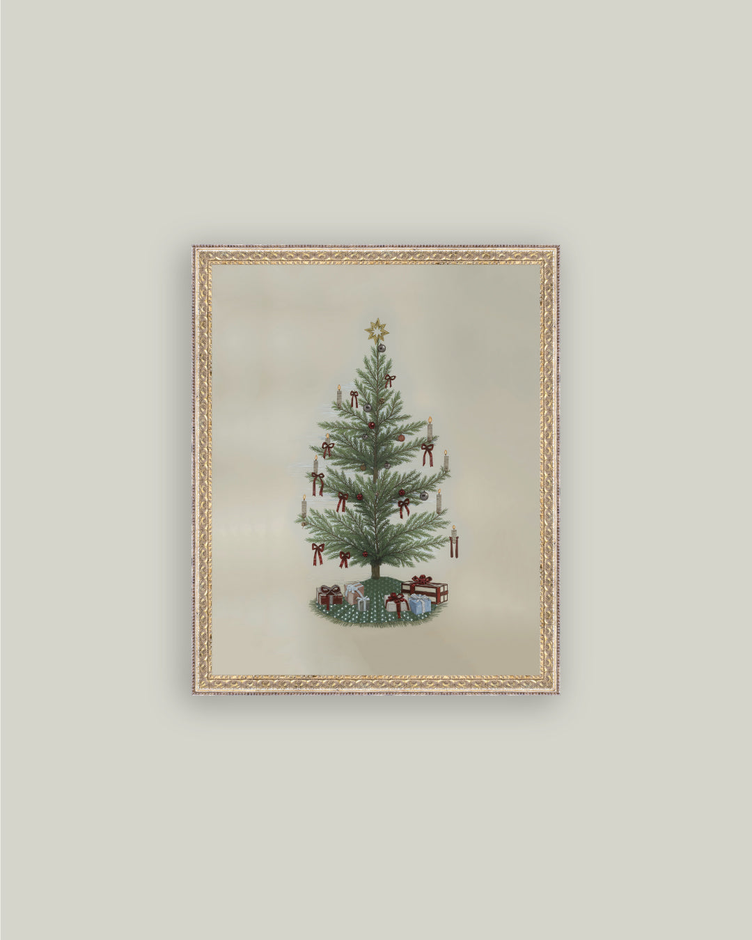 Vintage Tree with Bows