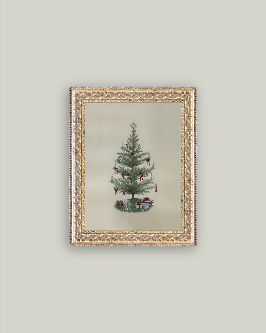 Vintage Tree with Bows