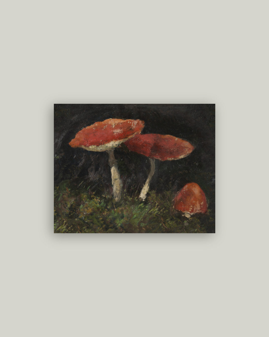 Vintage Mushroom Artist Board
