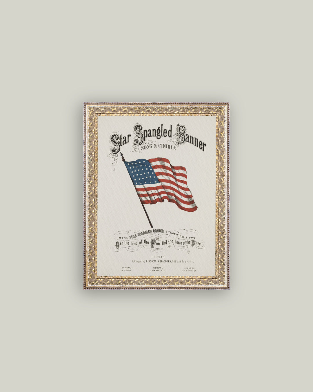 Vintage Star Spangled Banner