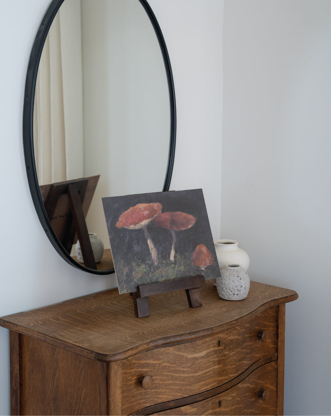 Vintage Mushroom Artist Board