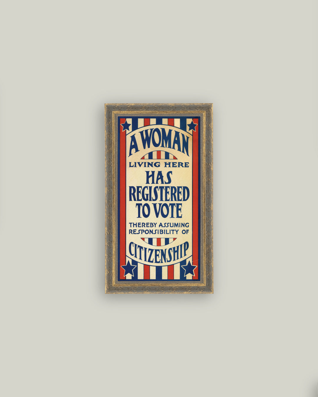 Women's Suffrage Poster