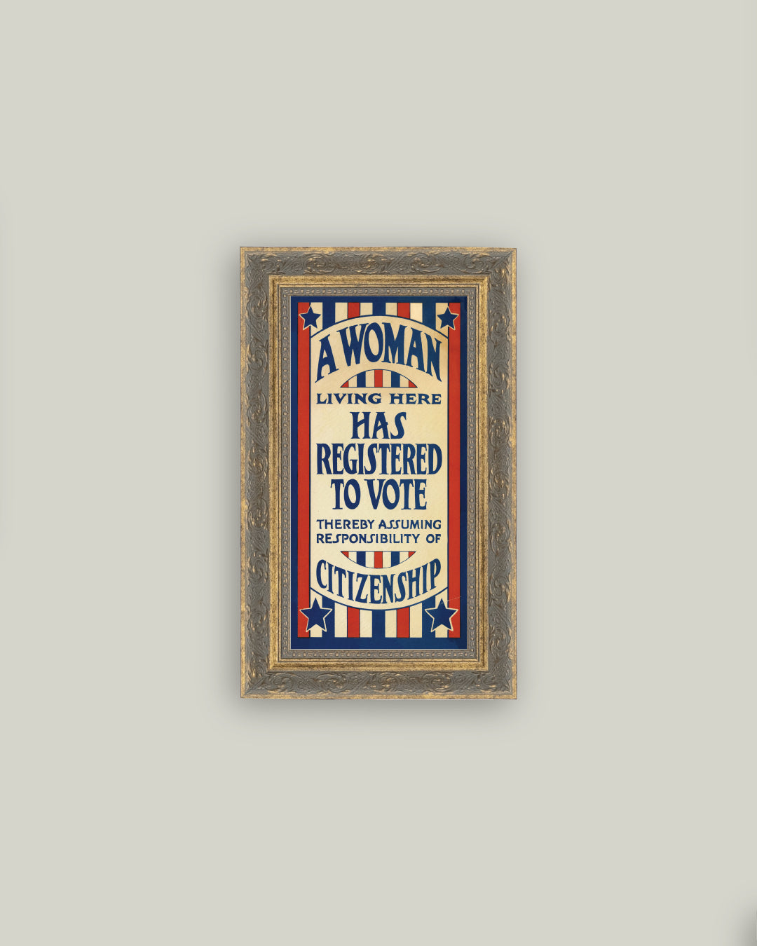 Women's Suffrage Poster