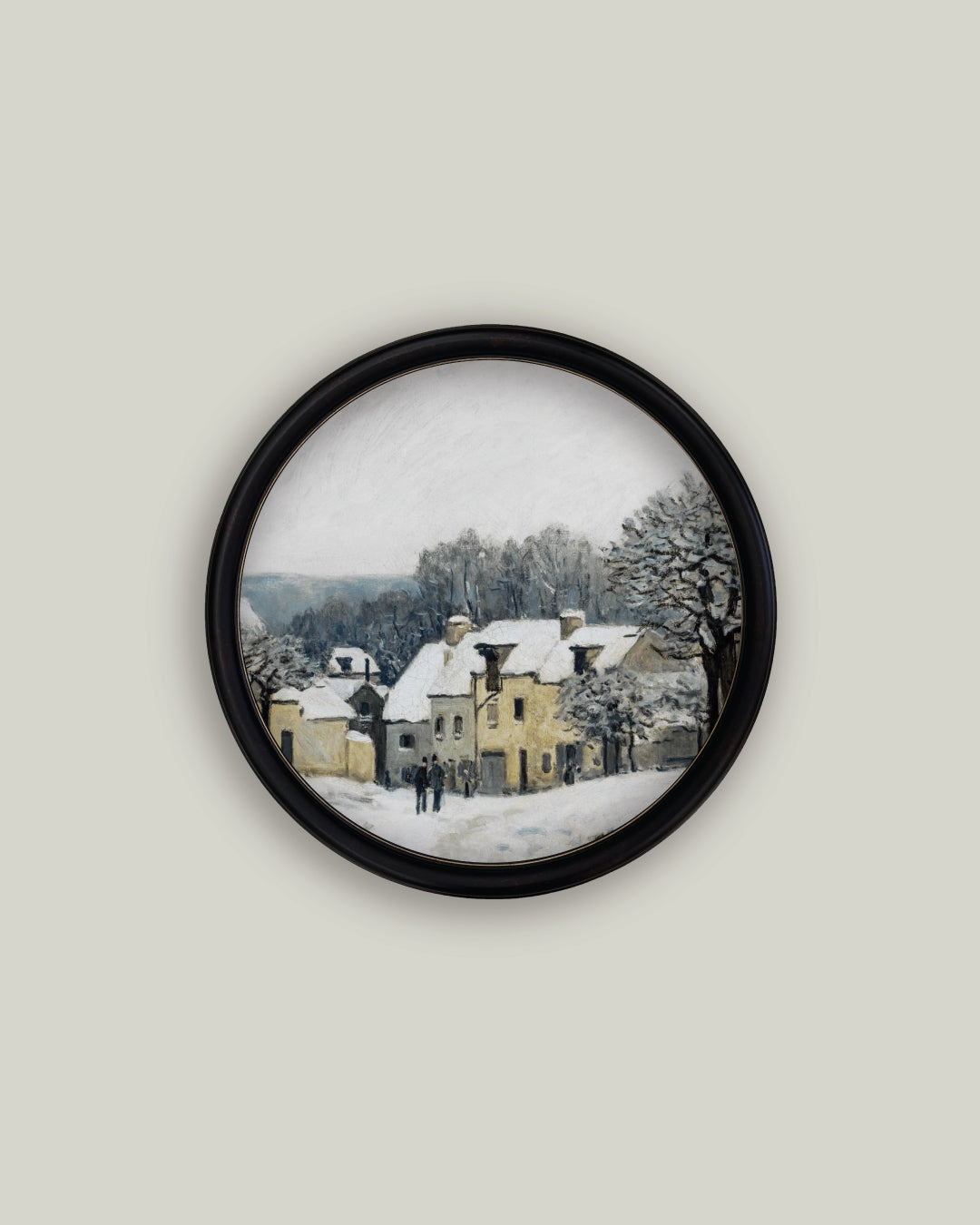 Winter Landscape Circle