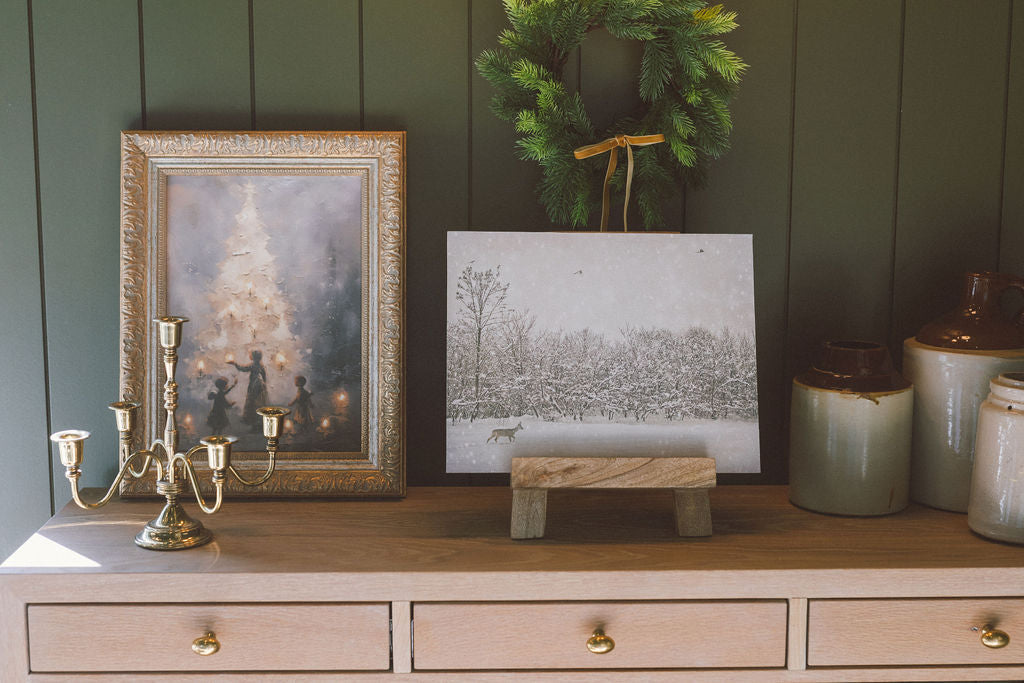 Winter Fawn Artist Board