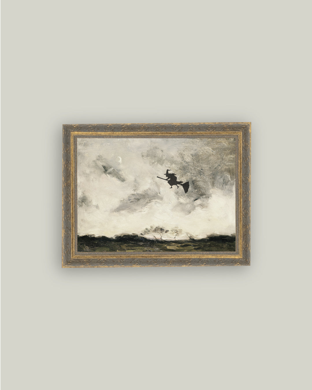 Witch Flying Through The Night
