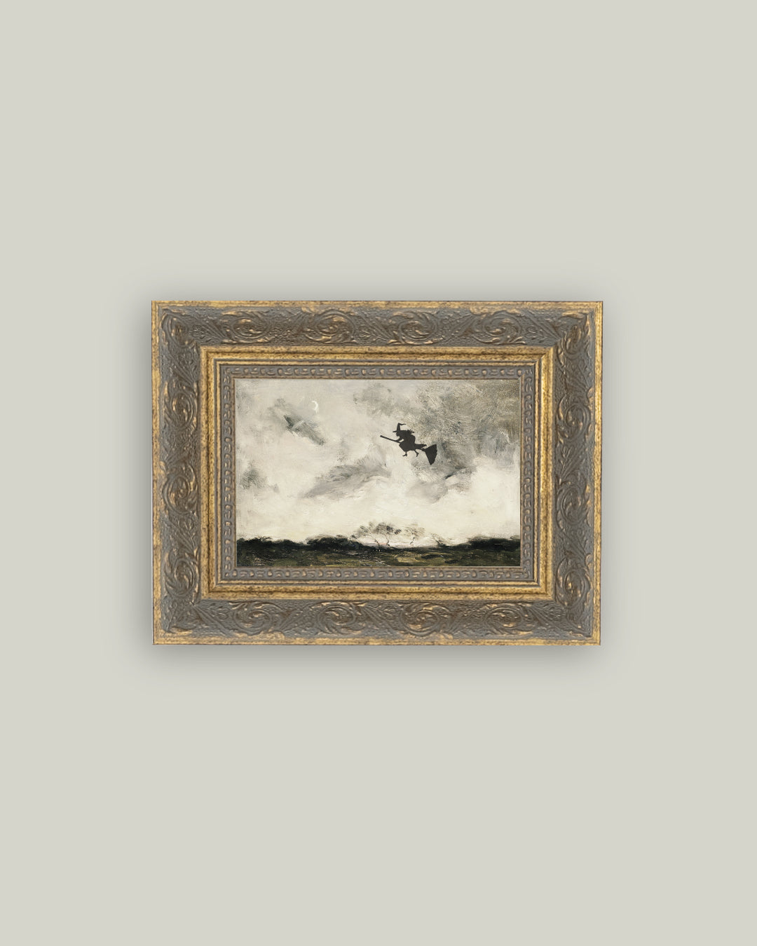 Witch Flying Through The Night