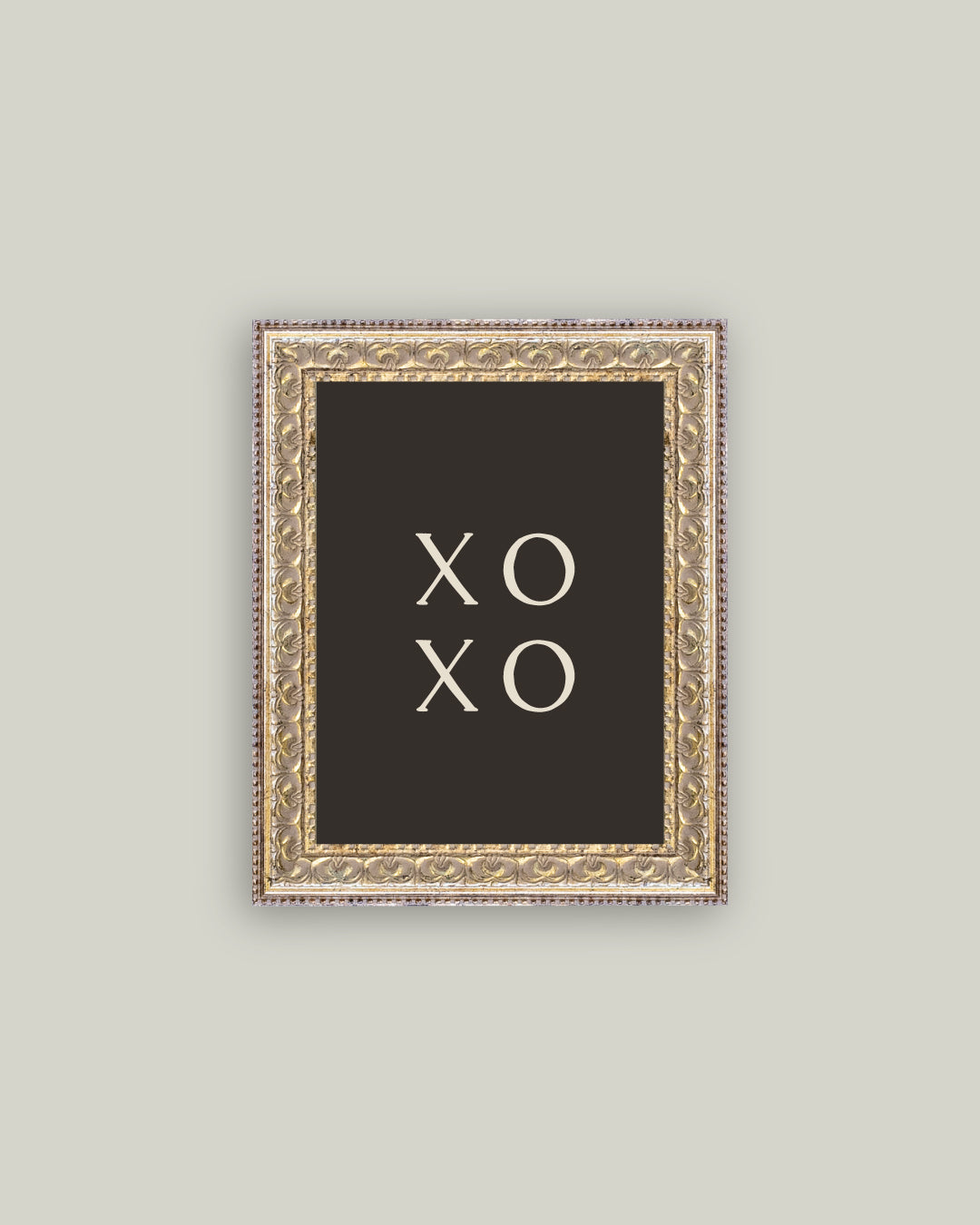 XOXO Black Back
