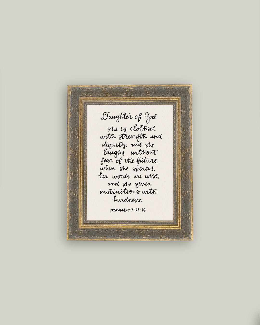 Proverbs 31:25-26