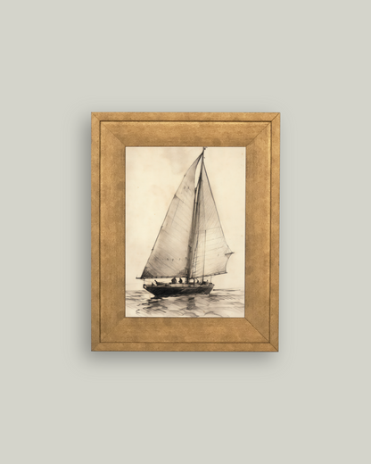 Vintage Sailboat