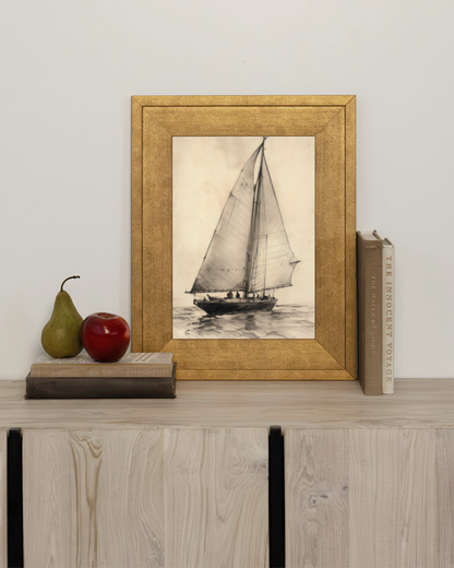 Vintage Sailboat