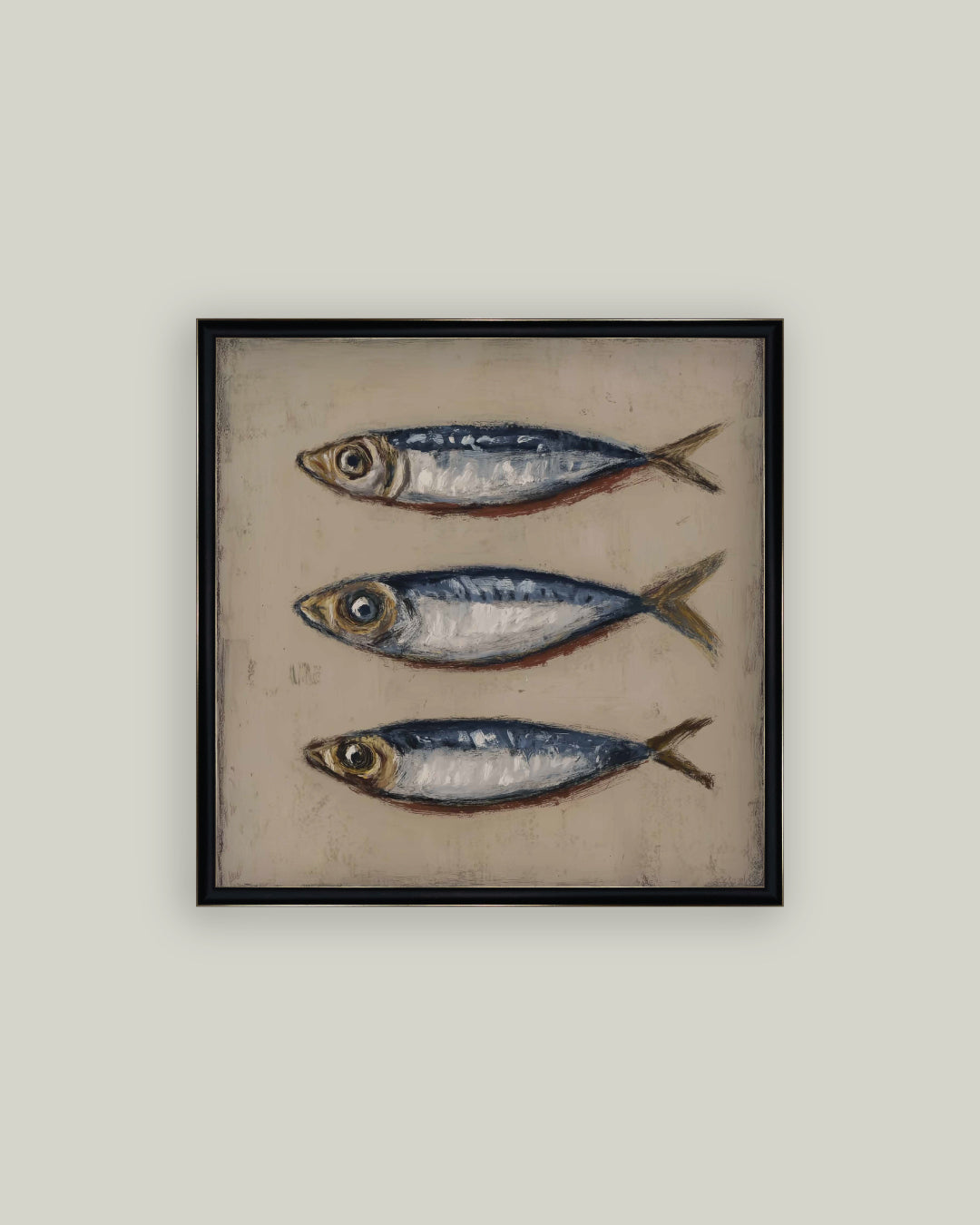 Three Blue Fish