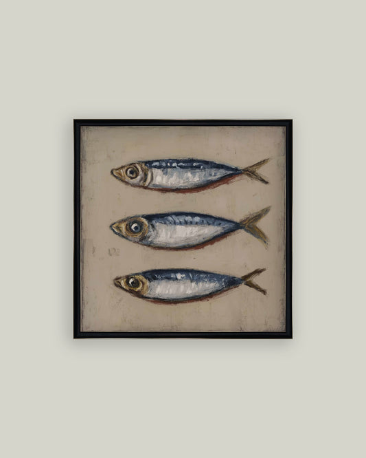 Three Blue Fish